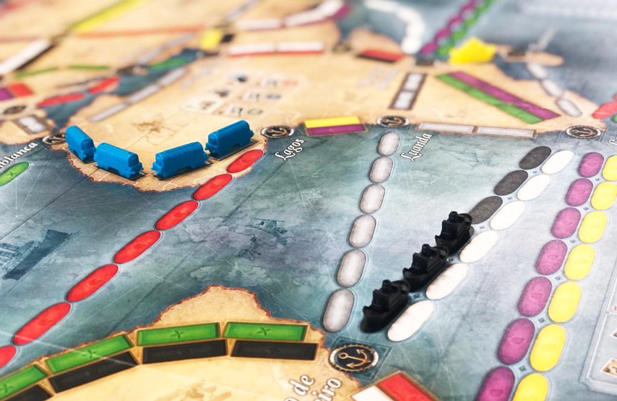 Ticket to Ride Rails & Sales - Nederlandstalig Bordspel - Trein & Scheepvaart — afbeelding 7