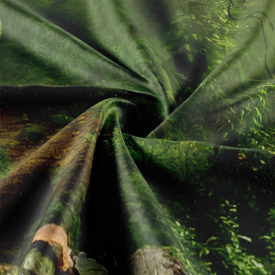 Ulticool - Regenwoud Natuur Eco Planten Waterval - Wandkleed 200x150 cm voor Binnen - Groot wandtapijt - Poster - Bos Boom Groen Wanddecoratie Hout Natuurlijk Hangdecoratie Decoratie Hangend - Gadgets Mannen Vrouw