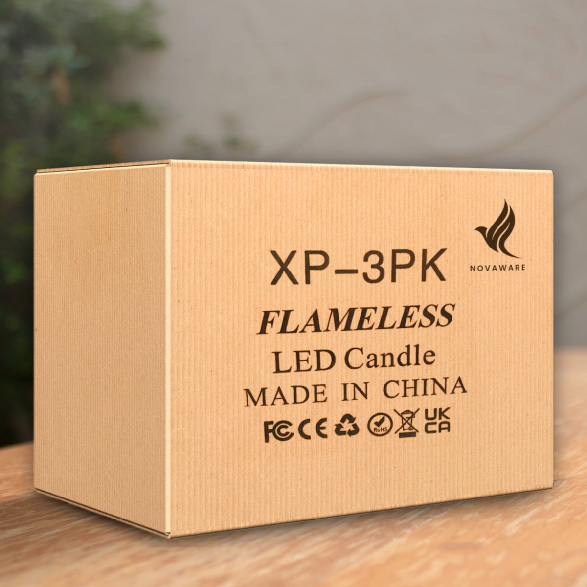 LED Kaarsen Met Afstandsbediening - Bewegende Vlam - Echte Wax - Elektrische Kaarsen - Op Batterijen - Dimbaar en Timer Functie - Set van 3 — cadeau in Wonen & Interieur - foto 3