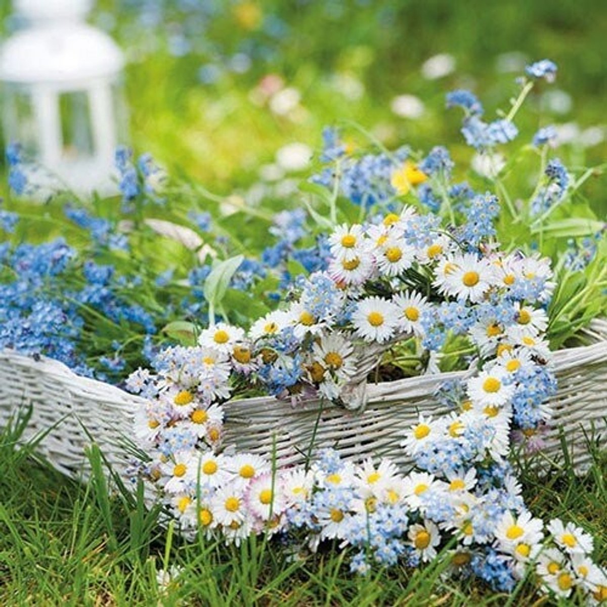 Ambiente - Lunch servetten - Flower Heart