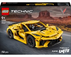 foto van LEGO Technic Chevrolet Corvette Stingray - 42205