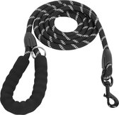 KCMultisupplies Laisse pour chien 2 mètres – Laisse réfléchissante pour chien – Avec poignée rembourrée – Convient aux grands et petits Chiens – Laisse en nylon