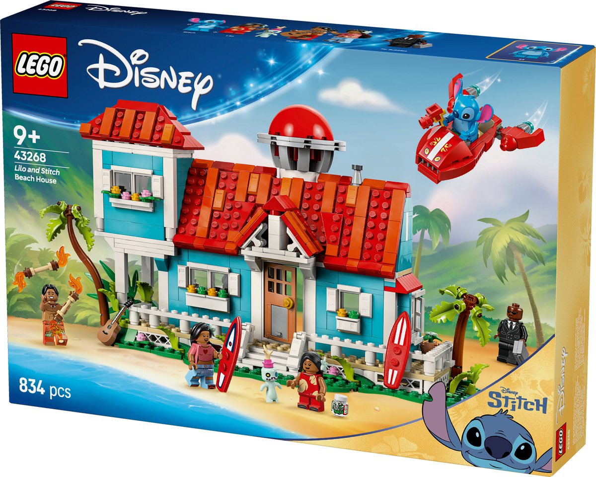 LEGO® Disney Lilo en Stitch Strandhuis - 43268 — afbeelding 16