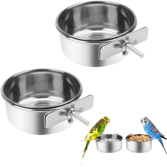 Perchoir à Oiseaux En Acier Inoxydable, Perchoir Pour Perruche Et