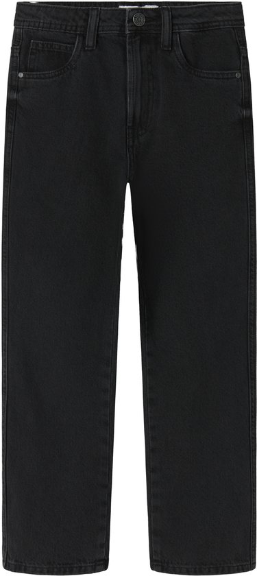 Zwarte losse jeans voor jongens.