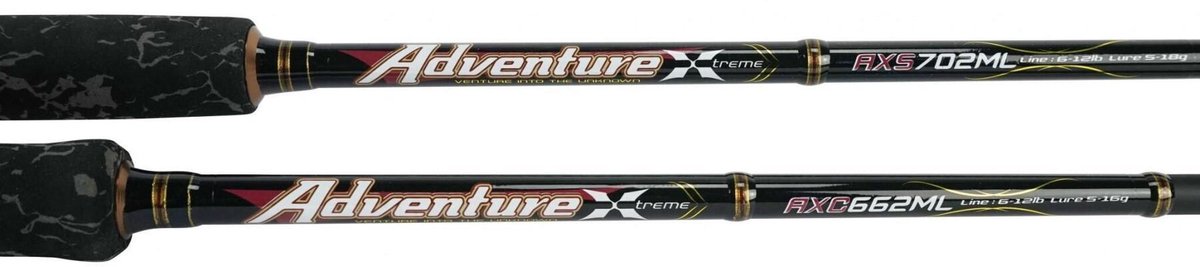 Storm Adventure X Spinhengel Zwart 1.98 m / 1/32-3/16 Oz