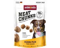 Animonda Meat Chunks kip puur Adult 80gram -hondensnacks-hondensnoepjes-