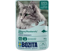 Bozita Pouch hapjes in gelei 12x85g - met baars