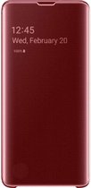 Basic Hoesjes - Flip case Cover - Voor Samsung Galaxy S10+ Plus - Roségoud - Roze - Pink