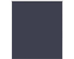 vidaXL - Rolgordijn - verduisterend - 140x150 - cm - stofbreedte - 136,6 - cm - blauw