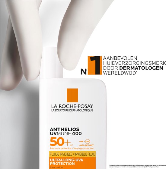 La Roche-Posay Anthelios UVMune400 - Crème solaire - Visage - SPF50+ - 50 ml
