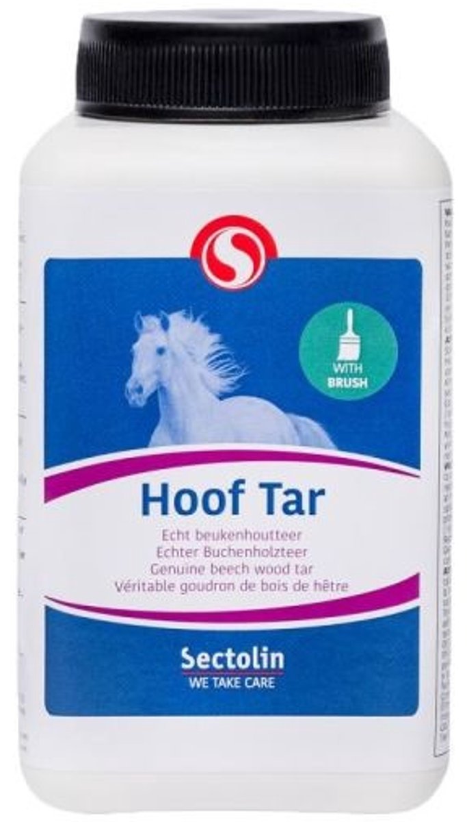 Sectolin - Hoef Teer - Met Kwast - 500g