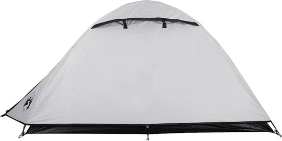 vidaXL - Koepeltent - 2-persoons - waterdicht - verduisterend - stof - wit van Vidaxl — afbeelding 3
