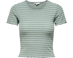 ONLY - ONLEMMA STRIPE S/S TOP JRS - Dames - T-shirts
