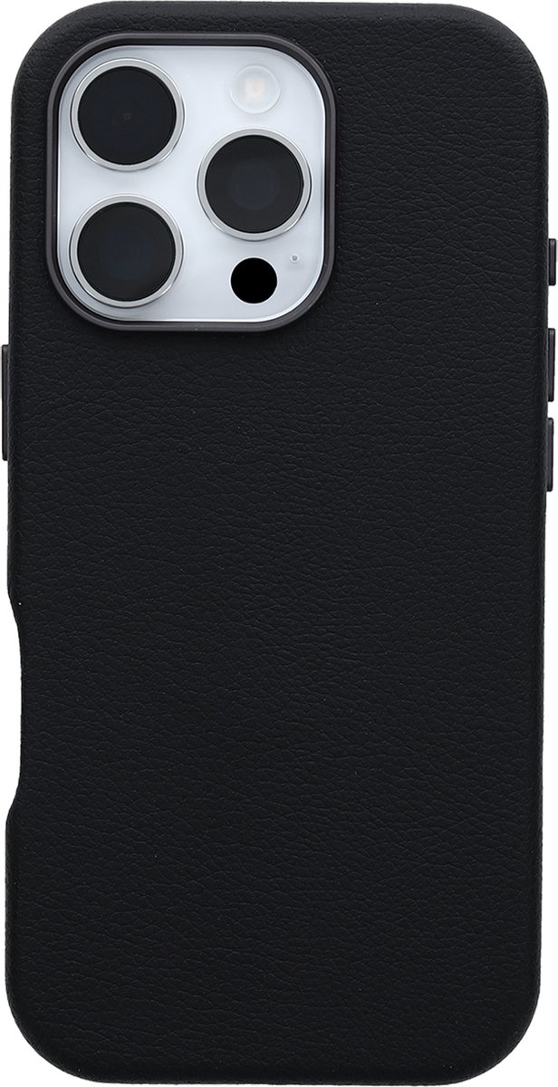 OtterBox Symmetry Cactus Leather Case Apple iPhone 16 Pro Noir Ash