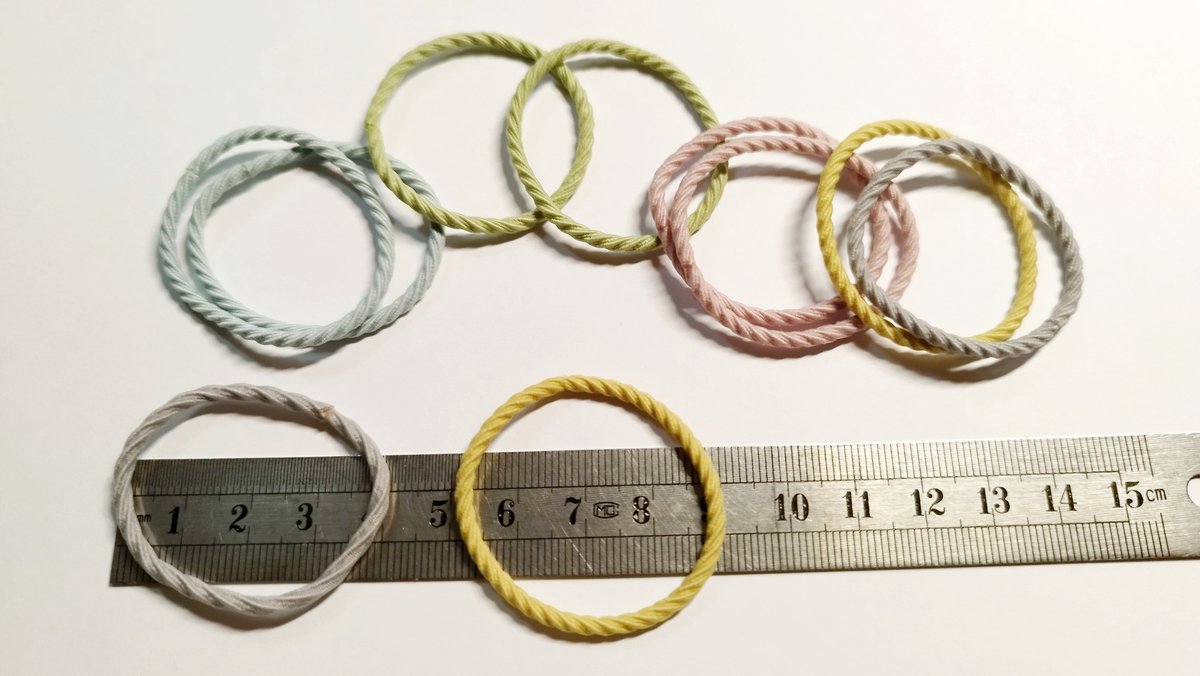 10 stuk Haarelastiekjes- hoge kwaliteit - langdurig gebruik - krachtig - verbreden -Breedte 4 cm- 5 kleuren - merk: Fyfanie