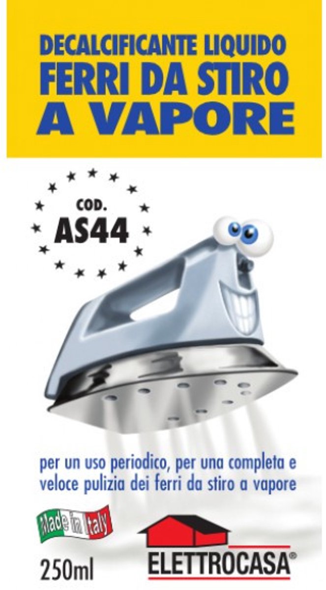 Elettrocasa AS 44 strijkaccessoire Strijkijzer reinigingsset
