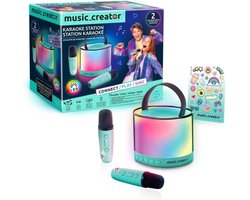 Canal Toys - Music Creator - Mini Karaoke Station - Verlichte speaker met 2 draadloze microfoons - INF 044