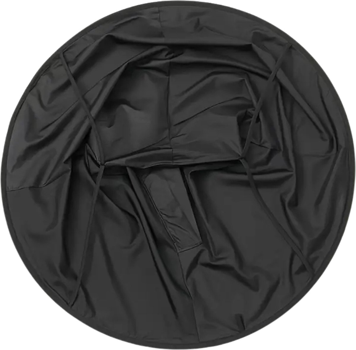 Livano Baardschort - Beard Bib - Scheerschort - Baard Cape - Kappersmantel - Kapmantel - Zwart