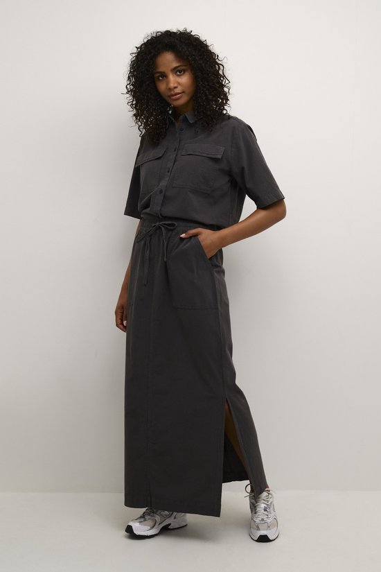 Kaffe KAnaya Liah Skirt Dames Rok - Black Oyster