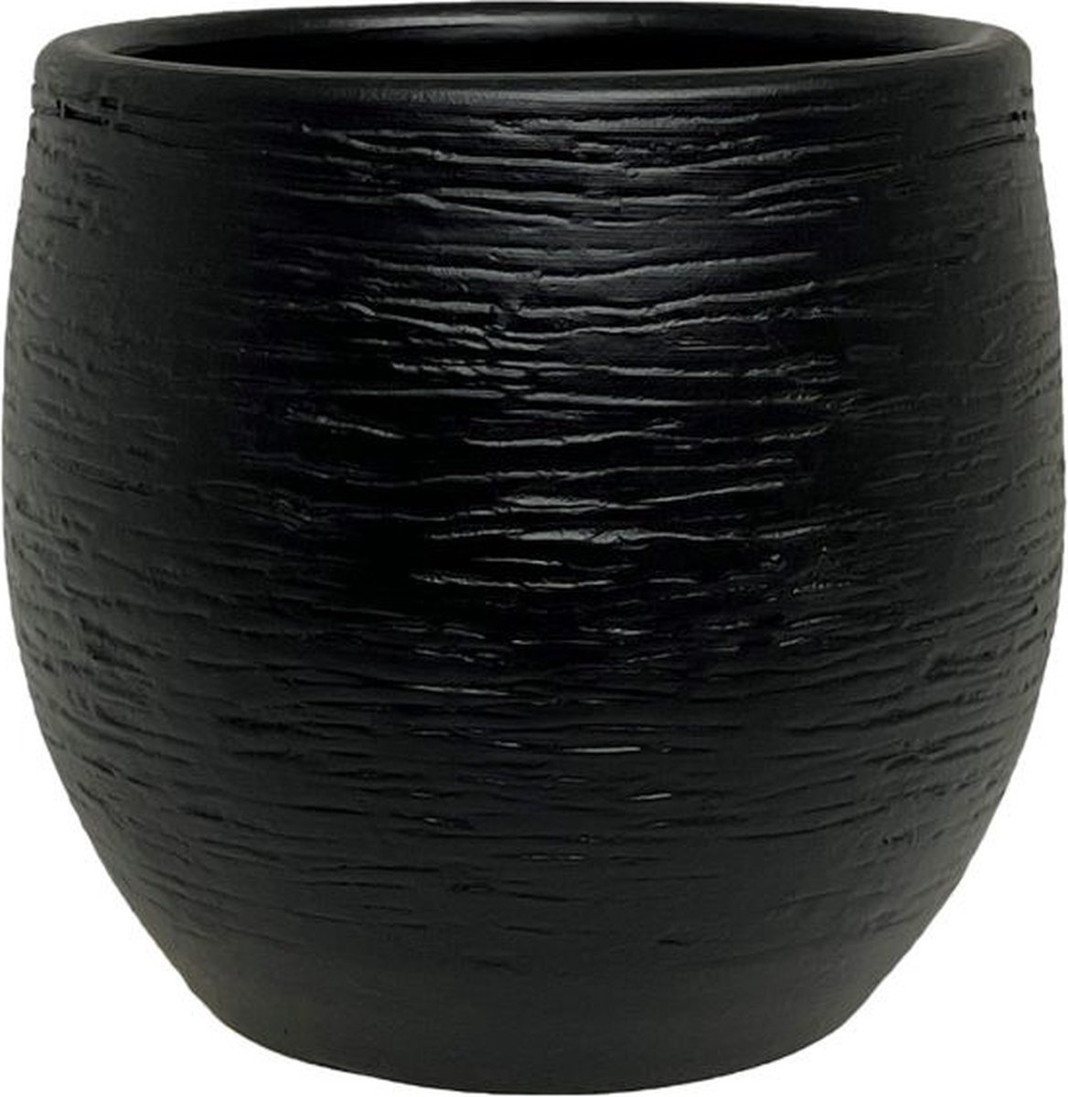 HS vaas Osaka 22x40cm zwart