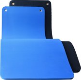 RS Sports - Fitnessmat - Professioneel - 140 cm x 60 cm x 1,6 cm - blauw - Geschikt voor intensief gebruik