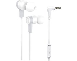 Golden Sound Bedrade oordopjes - Siliconen tips - 3.5mm jack aansluiting - Oortjes met Draad en Microfoon