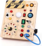 Dinosaur Busy Board Montessori speelgoed vanaf 1 jaar, activiteitenbord
