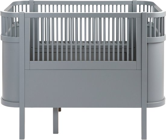 Sebra Meegroeibed Baby & Junior - Classic Grey