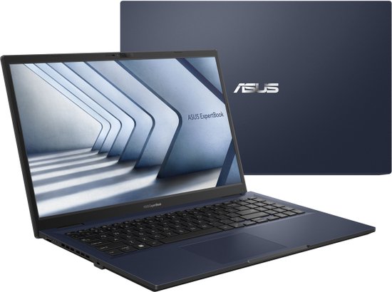Asus Expertbook B1502 - 15,6" - i3 1315U - 256GBSSD - 16GB - Windows 11 Pro - Alt DP - Verlicht toetsenbord - 2 jaar garantie