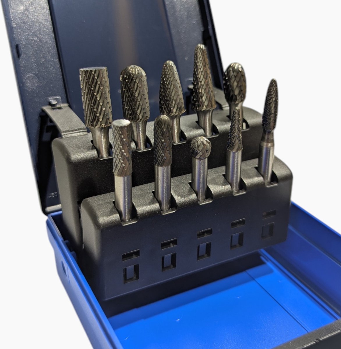 Stola stiftfrees set hardmetaal (10-delig) 6mm schacht - voor stiftslijper