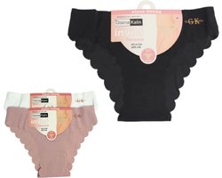 Slips - 3-Pack - Invisible - 3 onzichtbare, gladde damesslips - Maat L/XL