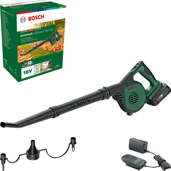 Foto: Blackdecker gwc1820pc qw bladblazer laag geluidsniveau 18v 209 km u blaassnelheid
