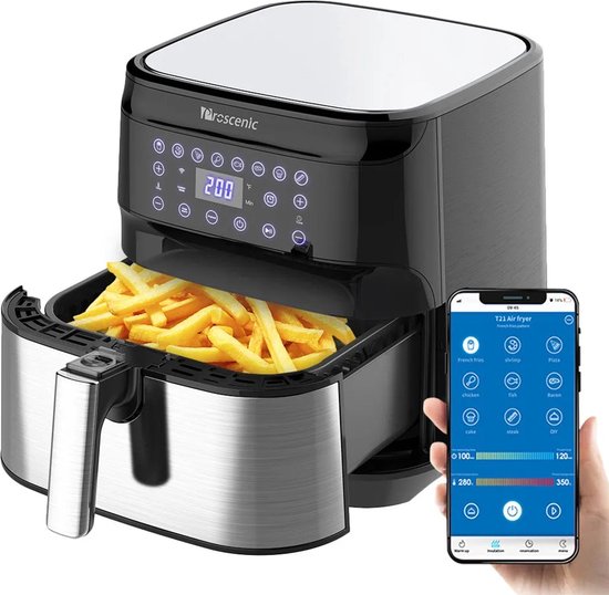 Friteuse Sans Huile, Friteuse À Air Électrique 6.5L Avec Panier