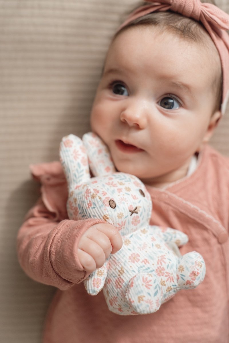 Nijntje X Little Dutch Lucky All-Over Knuffel - 15 cm - Blossom — afbeelding 2