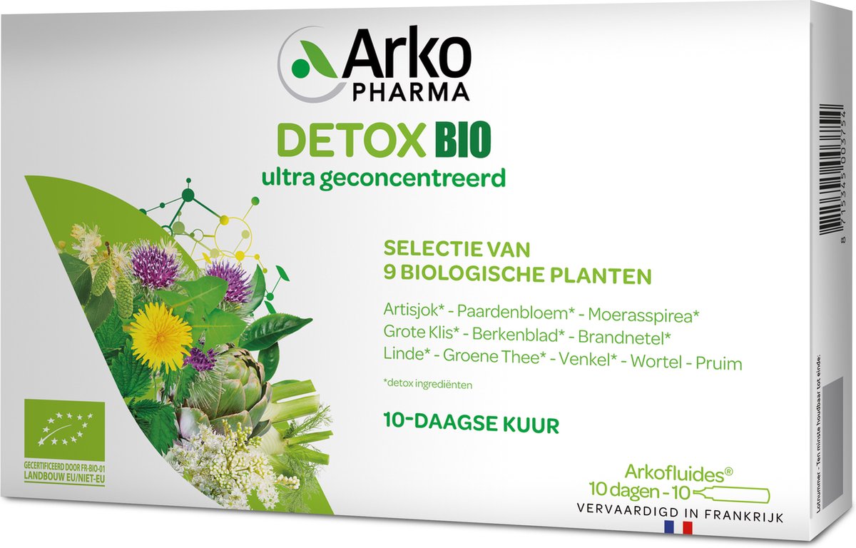 Goedkoopste Arkopharma Detox drinkampullen - 10 x 15 ml - Scal 84957