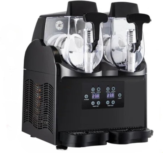 Smoothiemaker - Professionele Slush Puppy Machine - Slush Puppy - 2 Smaken - 5L - Zwart