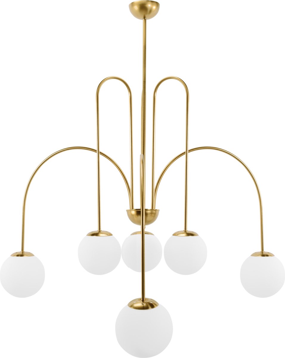 Toolight App1584-6Cp Hanglamp Goud 80X80X80Cm