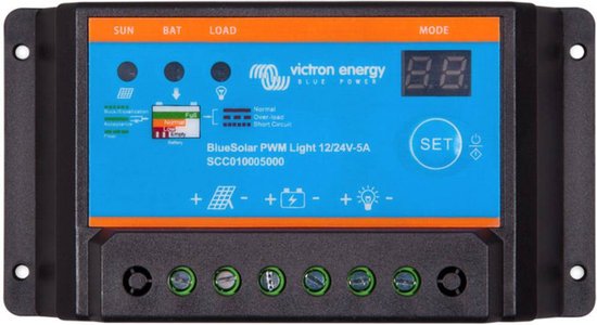 100A MPPT Laadregelaar Zonne-energie Waterdicht - 12V/24V Met LCD Display - Voor Camper & Zonnepanelen