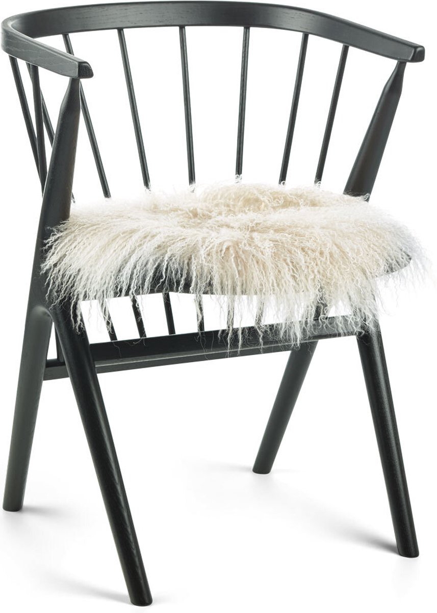 Sheepskin House - Curly Schapenvacht Stoel Cover D38 cm