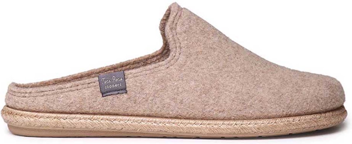 Herenslippers gemaakt van gerecyclede wol | TOMAS-RW