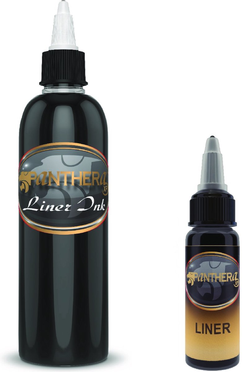 Panthera Ink - Liner 150ml - Zwart Tattoo Inkt