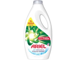 Product afbeelding van Ariel wasmiddel Original Cold & Short - 80 wasbeurten - 2,64 liter