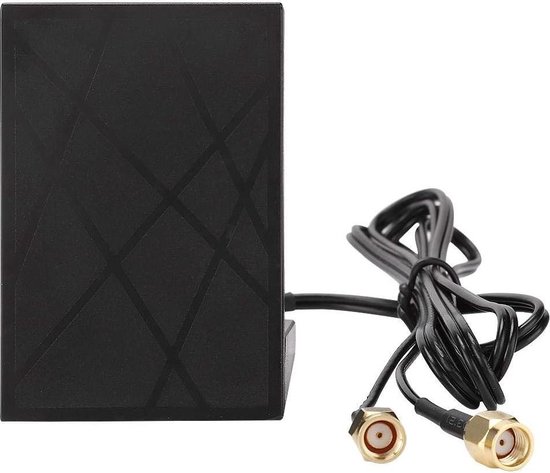 Rallonge D'antenne WiFi Double Bande 2,4 GHz / 5 GHz - 8 DBi, Câble De 110 Cm, Connecteur RP-SMA Intérieur - Pour Booster Votre Réseau à La Maison Ou Au Bureau - 3