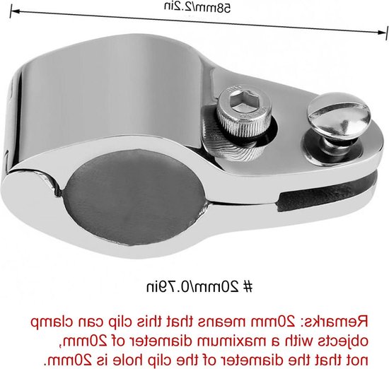 Boot Bimini-top scharnierende kaak Schuif 2 stuks roestvrijstalen Bimini-top hardware-fittingen (20 mm / 0,79 inch, 22 mm / 0,87 inch, 25 mm / 0,98 inch, 30 mm / 1,18 inch, 32 mm / 1,26 inch) (30 mm Boot Bimini-top scharnierende kaak Schuif 2 stuks roestvrijstalen Bimini-top hardware-fittingen (20 mm / 0,79 inch, 22 mm / 0,87 inch, 25 mm / 0,98 inch, 30 mm / 1,18 inch, 32 mm / 1,26 inch) (30 mm
