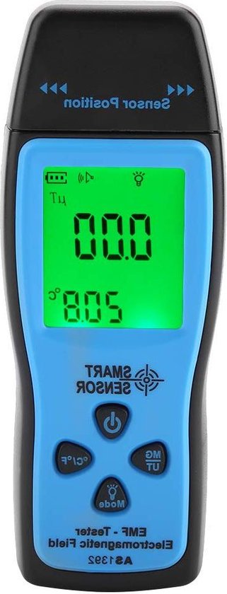 Display Unit Radiometer Digitale Elektromagnetische Radiometer Mini LCD-Display EMF-Tester ...