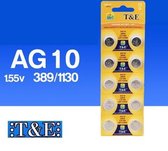 Ag10 Alkaline Battery 189 389 Lr1130 Lr54 V10ga Battery... | Cuotas Sin Interés - Foto 8