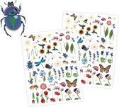 Autocollants insectes - Feuilles d'autocollants insectes - Autocollants printemps - Autocollants pour Adultes - Autocollants pour Enfants - Bricolage Filles - Bricolage - Feuilles d'autocollants