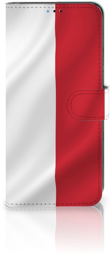 Coque Motorola Moto E20 | E30 | E40 Cuir PU Protection Etui Housse pour Drapeau Italien