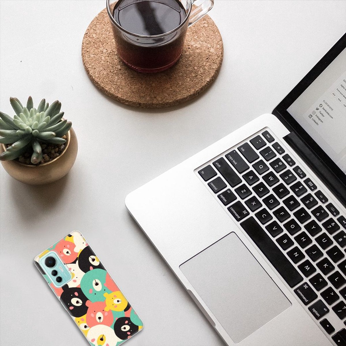 Xiaomi 12 Lite Telefoonhoesje met Naam Bears